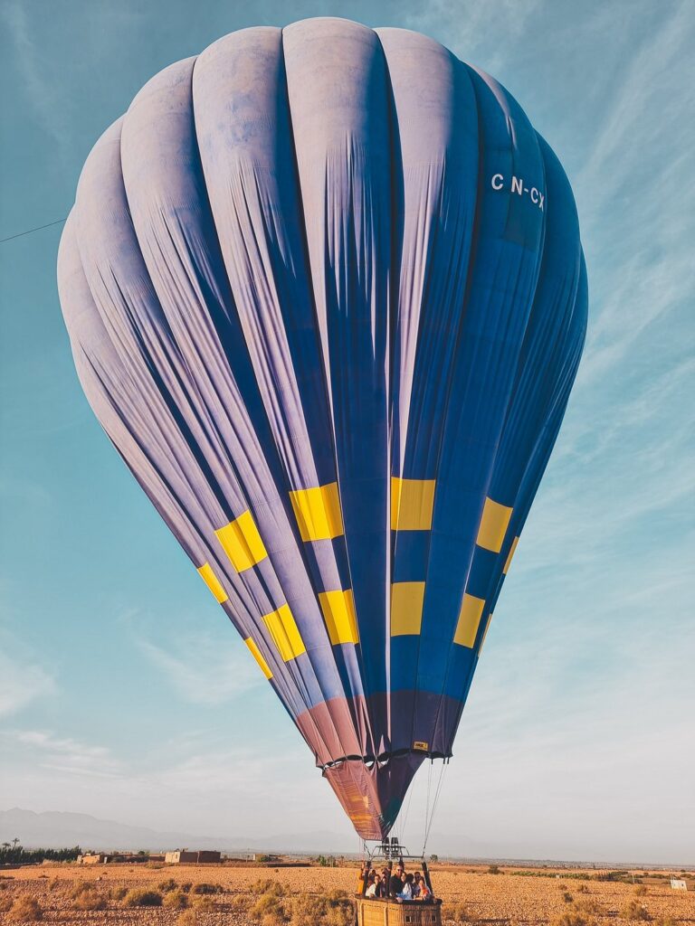 Hot Air Balloon Marrakech Morocco Activity